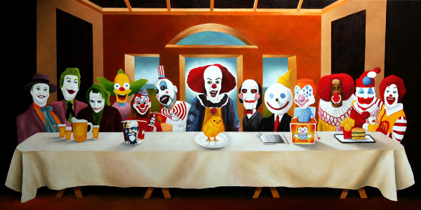 clowns last supper