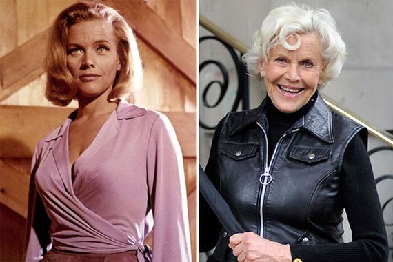 05 bond girls then and now