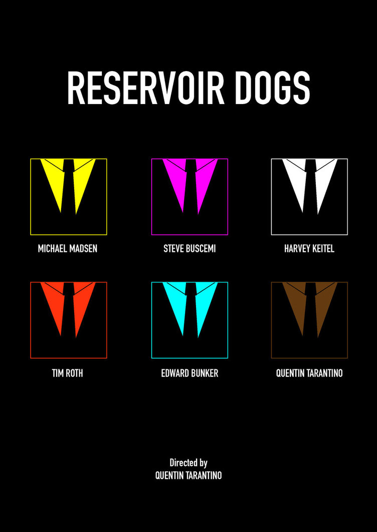 reservoir dogs poster by martinbeziat d4tcwn4