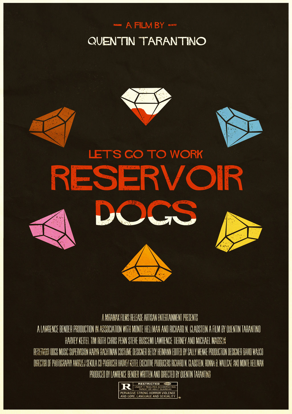 reservoir dogs poster by w0op w0op d5thwt9