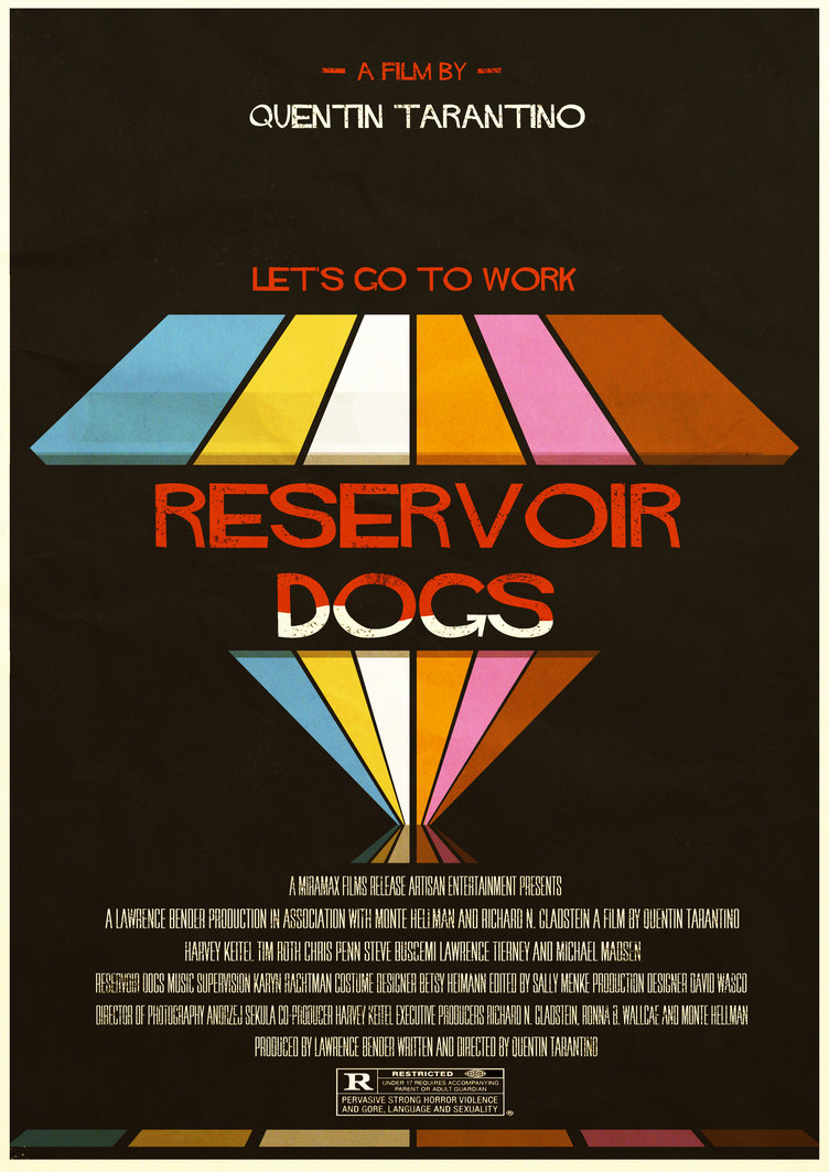 reservoir dogs variant poster by w0op w0op d5toerf