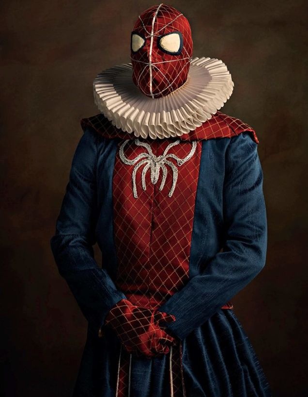 16th-century-portrait-cosplay-spiderman