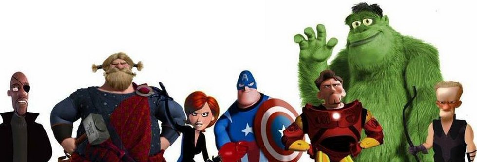 Pixar vs. Avengers 001