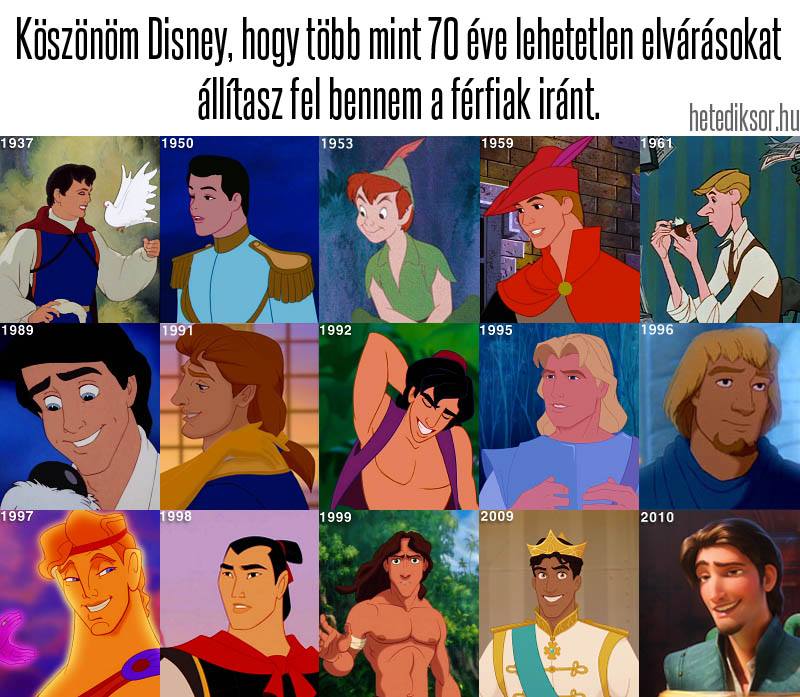 Disney hercegek