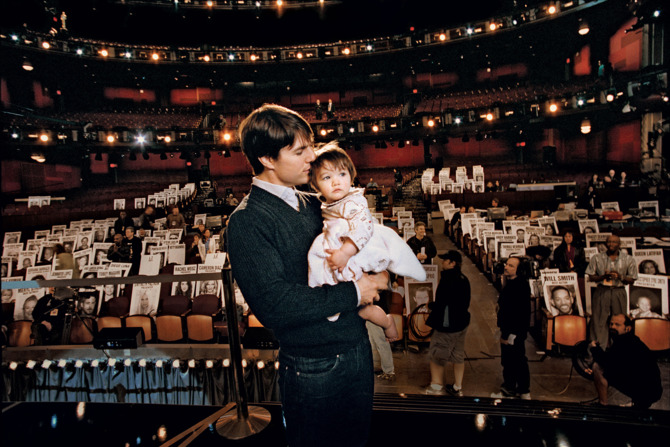 Tom Cruise és kislánya