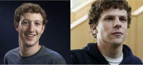Mark Zuckerberg – Jesse Eisenberg – The Social Network 2010