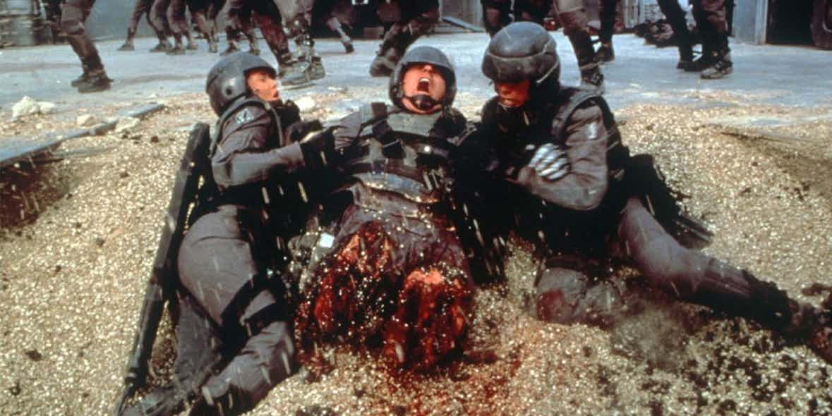 Starship Troopers No Legs
