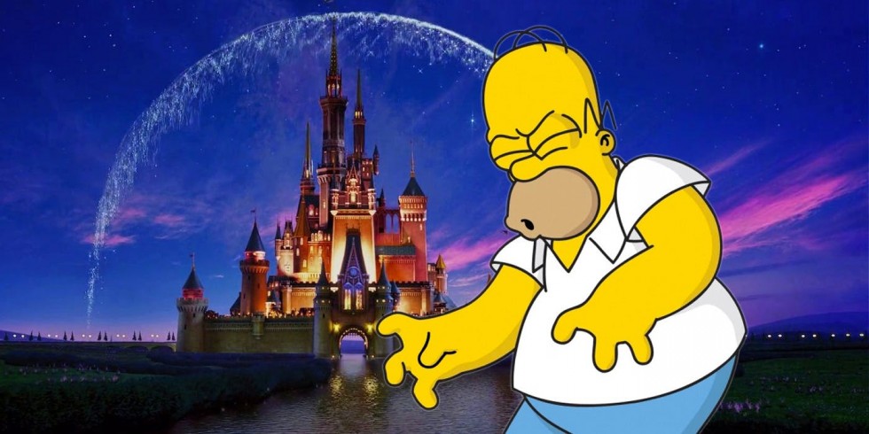 Homer Simpson and Disney