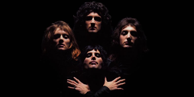 Queen in Bohemian Rhapsody video