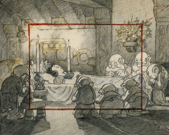 Snow White and the Seven Dwarfs Concept Art Illustration 10