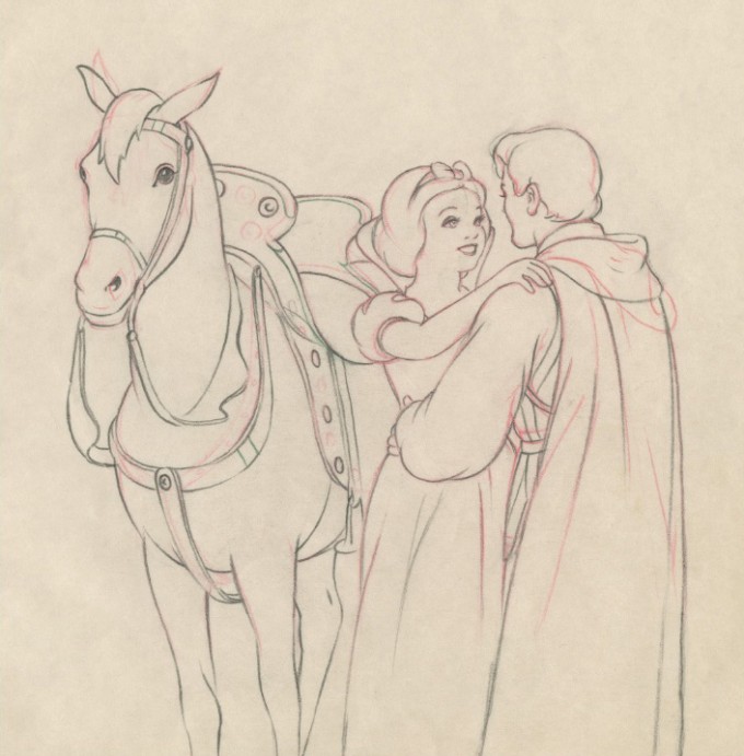Snow White and the Seven Dwarfs Concept Art Illustration 11