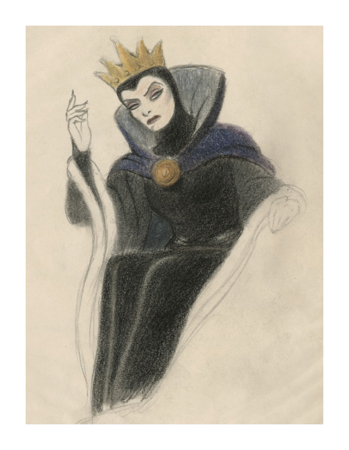 Snow White and the Seven Dwarfs Concept Art Illustration 13