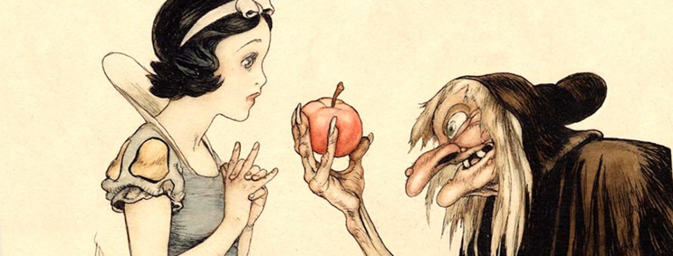 Snow White and the Seven Dwarfs Concept Art Illustration MA01
