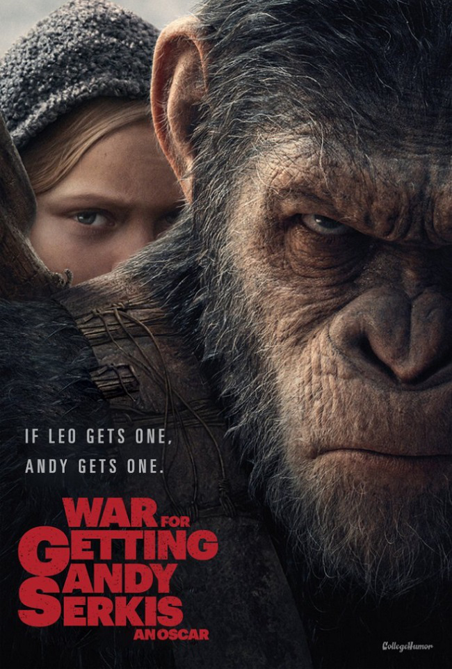 honest movie posters 2018 war for the planet of the apes college humor