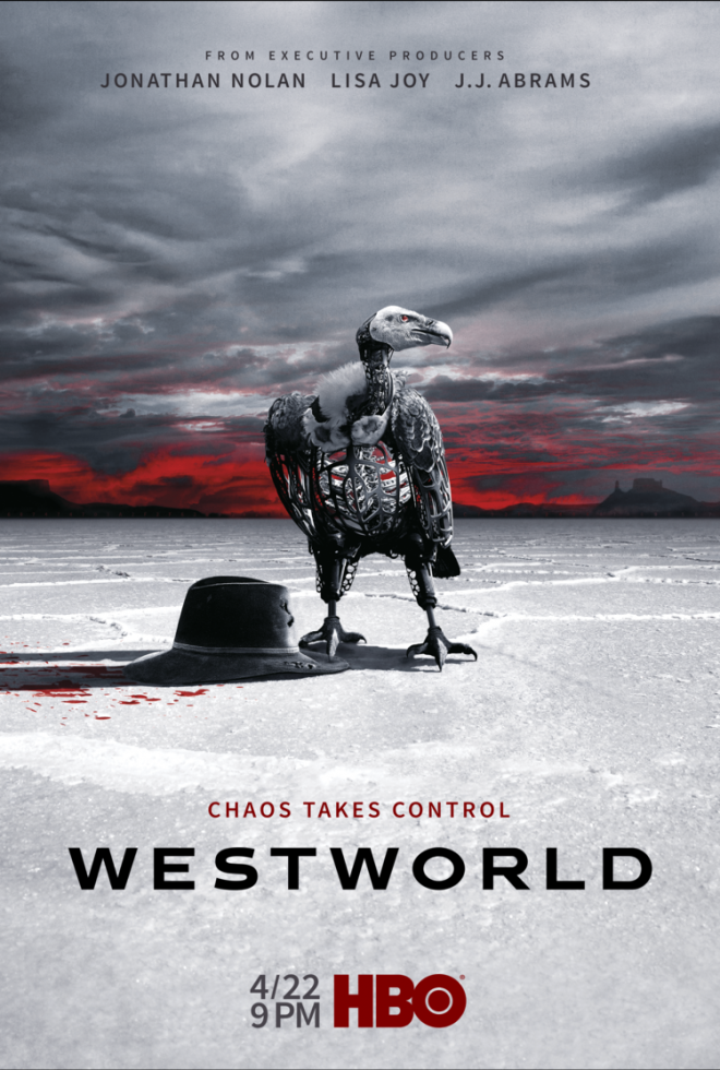 chaos takes control in new westworld poster and viral videos which leads to a new promo22