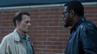 Johnny Depp and Forest Whitaker in City of Lies