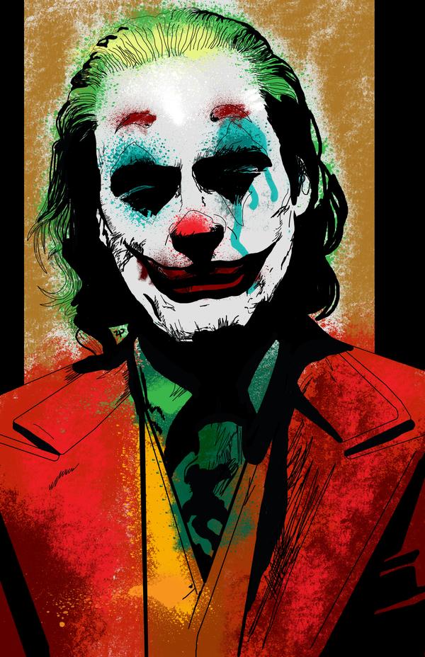 the joker color by heroforpain