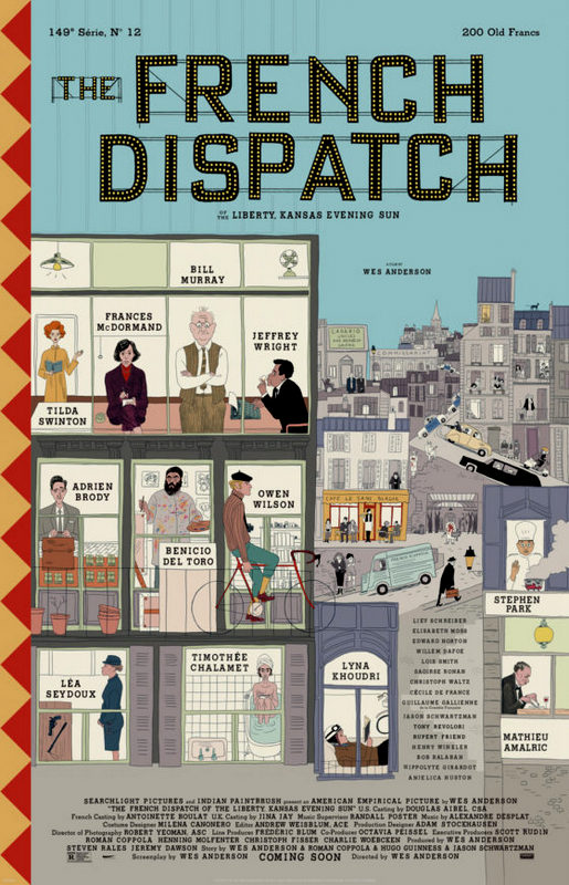 french dispatch poster