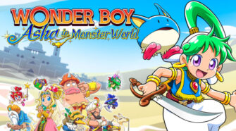 Wonder Boy Asha in Monster World key art