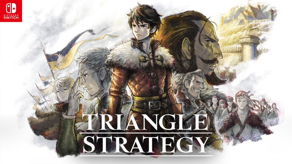 triangle strategy key art