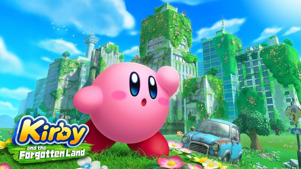 kirby and the forgotten land main art