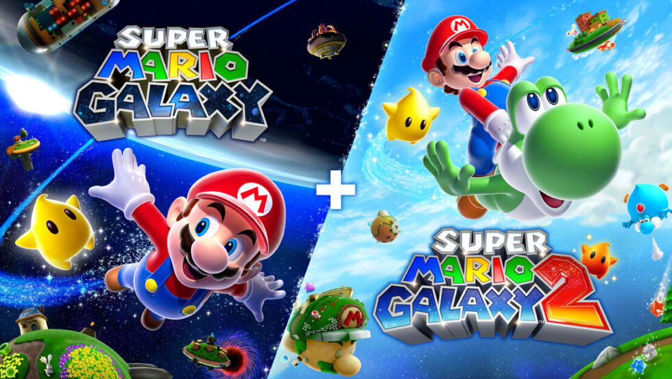 Super Mario Galaxy + Super Mario Galaxy 2 - játékteszt 1 SMG SMG 2 key art