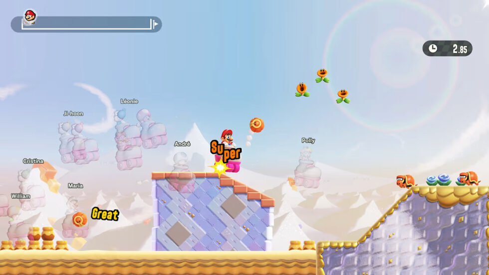 Super Mario Bros. Wonder – Nintendo Switch 2 Edition + Meetup in Bellabel Park - játékteszt 4 SMBW MBP screen 03