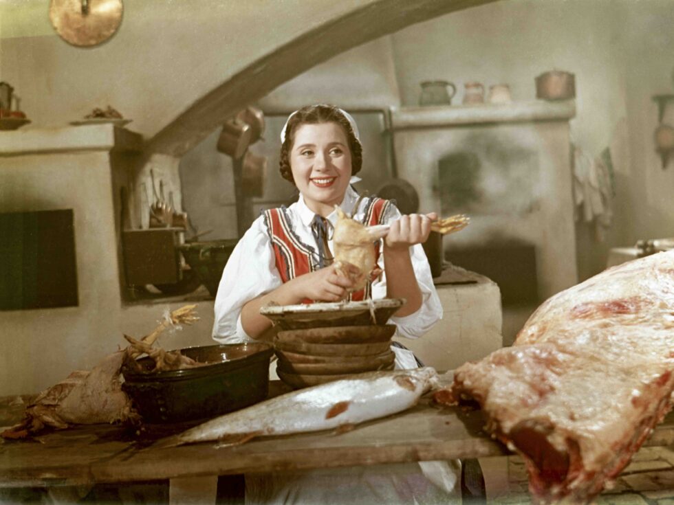 Felvétel! – Pillanatok a 125 éves magyar film történetéből a Mai Manó Házban 6 010 Saphir Tibor Liliomfi 1954 © Nemzeti Filmintezet – Filmarchivum
